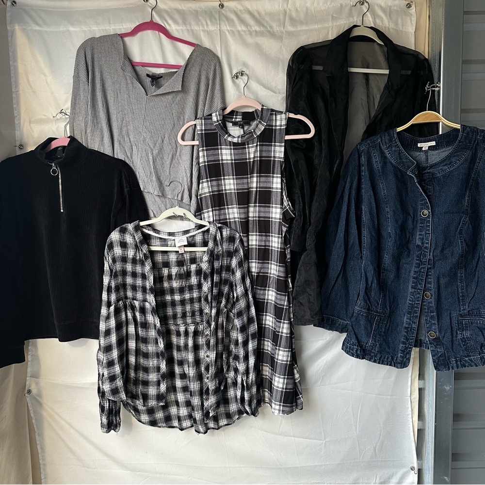 Clothes Lot 6 Pieces Plus Size